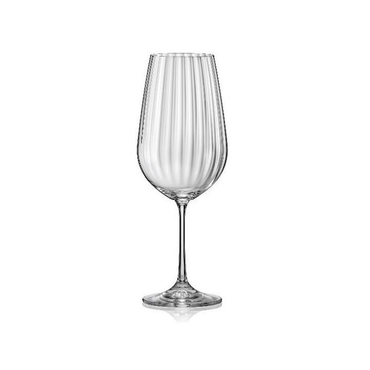 Kieliszki do wina 550ml 6szt Bohemia Waterfall do czerwonego