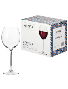 Kieliszki do wina 380ml 6szt Krosno Venezja 2
