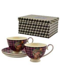 Filiżanki ze spodkami 2 sztuki 250ml Queen Isabell 2