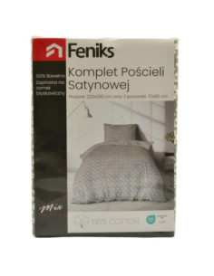 Pościel 220x200cm poduszki 2x70x80cm Bawełna Gloria 01 2