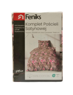 Pościel 220x200cm Bawełna Gloria 03 poduszki 2x70x80 2