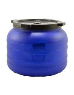 Beczka plastikowa z kranem 100L z zakrętką 2