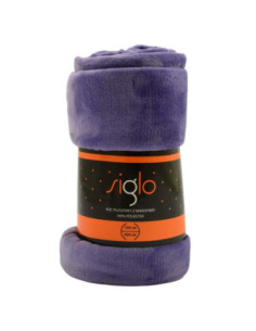 Koc 150x200cm mikrofibra Siglo jasny lawenda 2