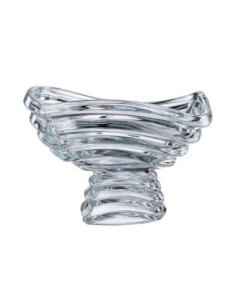 Salaterka kryształ Bohemia Wave 30,5cm na nodze 2