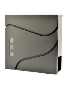 Skrzynka na listy Stork antracyt 37x37x10,5cm 2