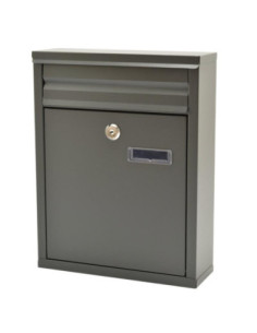 Skrzynka na listy Dove antracyt 25x32x8cm 2