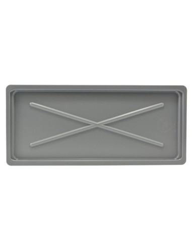 Podstawka pod suszarkę 50x22,5cm srebrna