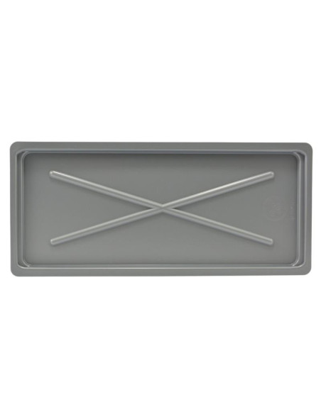 Podstawka pod suszarkę 50x22,5cm srebrna