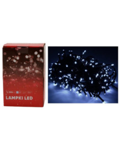 Lampki choinkowe 300 LED białe zimne M8002 2