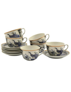 Serwis kawowy 12 elementów PINYE 2010-BL 2