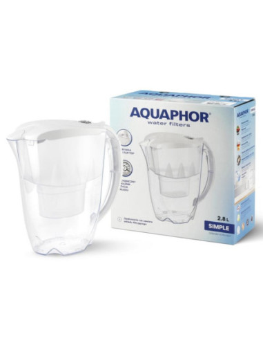 Dzbanek Aquaphor Simple 2,8L biały
