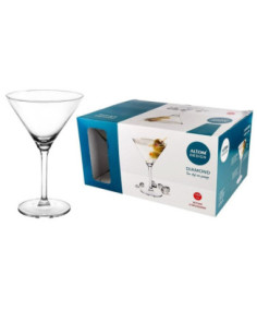 Kieliszki do martini 260ml 6szt Diamond 2