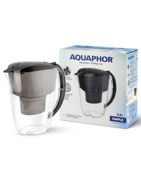 Dzbanek Aquaphor Simple 2,8L czarny