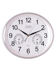 Zegar ścienny 30cm JVD termometr HTP64.1 2