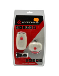 Lampa rowerowa zestaw Lumi przód/tył 3LED 2