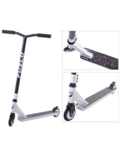 Hulajnoga Fuzlu Rapid wyczynowa srebrna 2