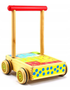 Choidzik drewniany z klockami Classic World 2