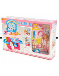 Zestaw NIANIA akcesoria do pielęgnacji lalek 2