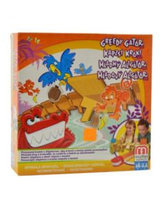 Gra Głodny aligator Mattel  X8733 2