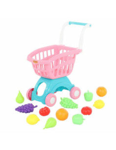 Wózek supermarket z akcesoriami 12 elementów Wader POLESIE 71392 2