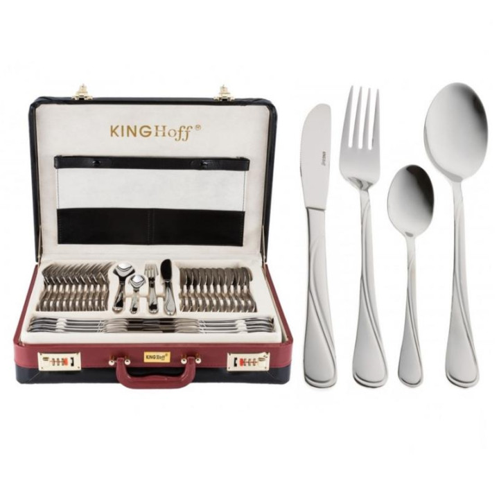 Sztućce 72 elementy połysk Kinghoff KH-3504