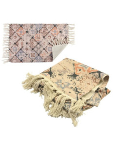 Dywanik 60x90cm bawełniany/poliester Orient beżowy 2