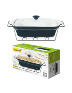 Brytfanna z podgrzewaczem 34cm 2,2L Maestro MR-11361-73 czarna 2