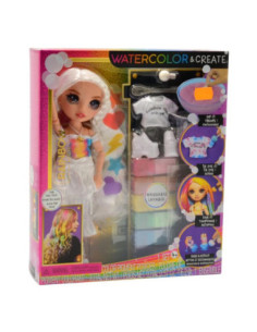 Lalka Rainbow HighWatercolor&Create Lalka z brązowymi oczami 2