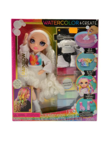 LOL Lalka Rainbow High Walercolor & Create 507581