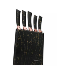 Noże w bloku 5 elementów Klausberg KB-7768 2