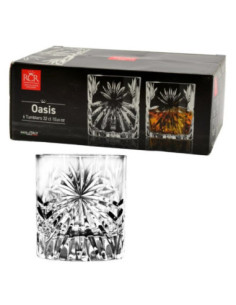 Szklanki 320ml 6szt Oasis niskie RCR 2