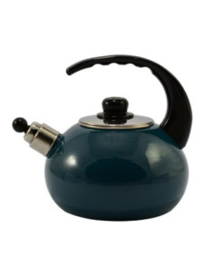 Czajnik emalia 2,5L Silesia niebieski Florian 2