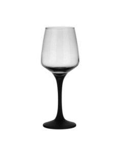 Kieliszki do wina/wody 400ml 6szt Lav czarne 2