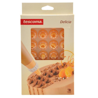 Dekorator do ciast Tescoma dysze zdobiące 12szt 630496
