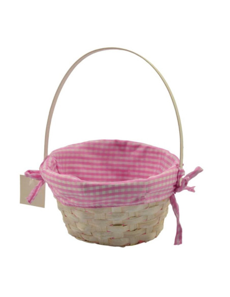 Koszyk wielkanocny wiklinowy z serwetką 10x20cm mix
