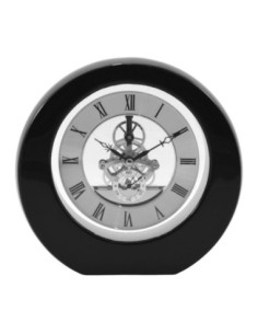 Zegar kominkowy czarny 19x20x6cm PC-041 2