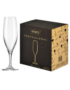 Kieliszki do szampana 210ml 6szt Krosno Professional 2