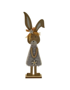 Figurka Zając drewniana 12x40cm 2