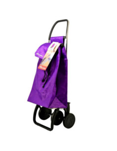 Wózek na zakupy Rolser bordowy SAQ047 2