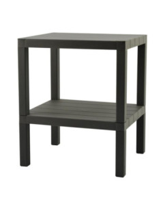 Regał 2 pozycyjny 32,5x38,2x46cm szary plastikowy 2