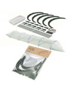 Tunel ogrodowy foliowy 240x57x30cm IFLT1-G851 2