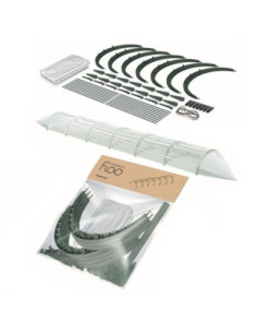 Tunel ogrodowy foliowy 360x57x30cm IFLT2-G851 2