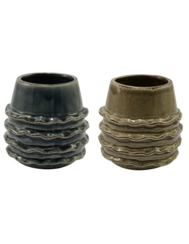 Wazon ceramiczny 15cm AST232347 mix