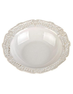 Miska do ziemniaków Amelia 650ml 23,5cm ceramiczna ażurowa 2