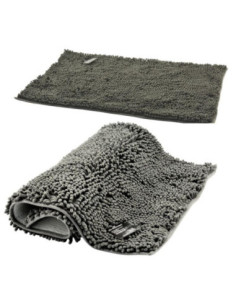 Dywanik łazienkowy 50x80cm szary Chenill DO-0787 2