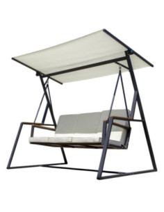 Huśtawka ogrodowa 204x130x175cm OM-318878 2