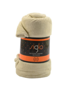 Koc 150x200cm mikrofibra Siglo śmietanka 2