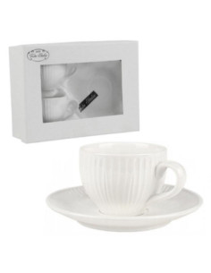 Filiżanki ze spodkami 2 sztuki 120ml Zeolla 2