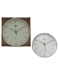 Zegar ścienny 31cm miedziany Timo B300 2