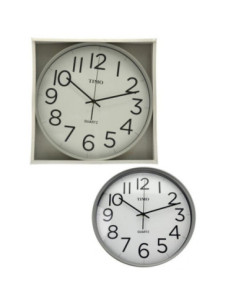 Zegar ścienny 35cm szary Timo B310 2